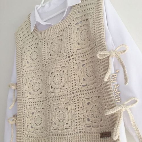 Vest Oversized Rajut